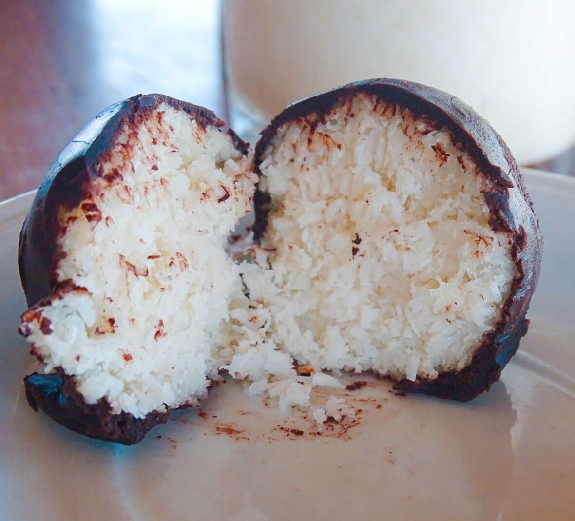 Bliss ball at Oka Bakery  