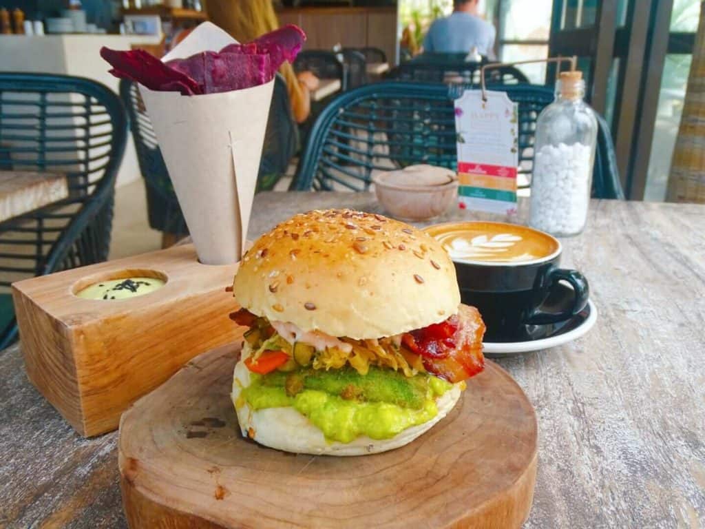 Avocado Factory burger 