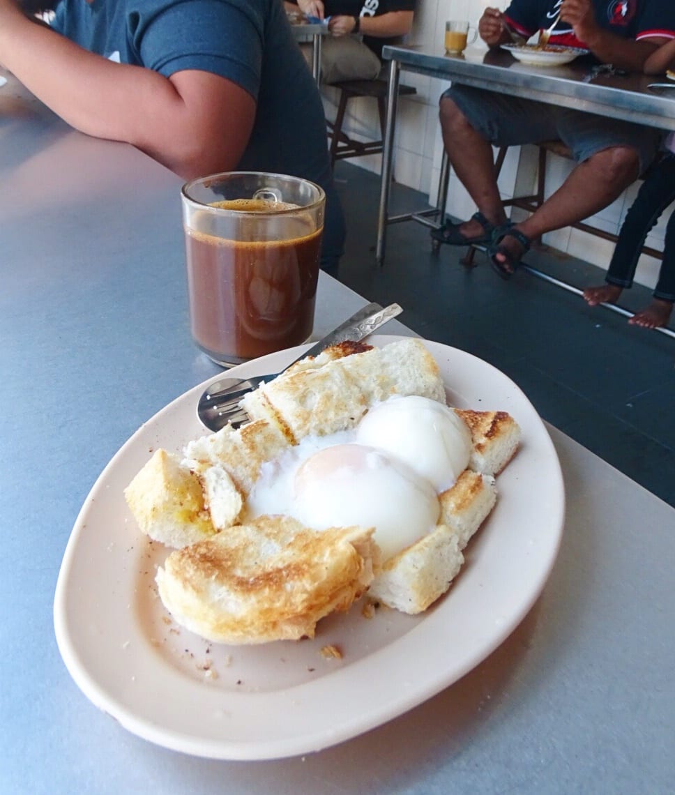 Kaya toast George Town Penang food