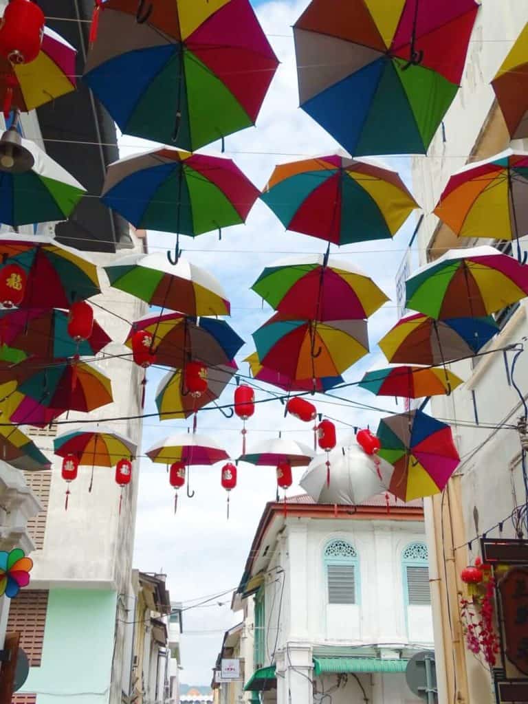umbrella street