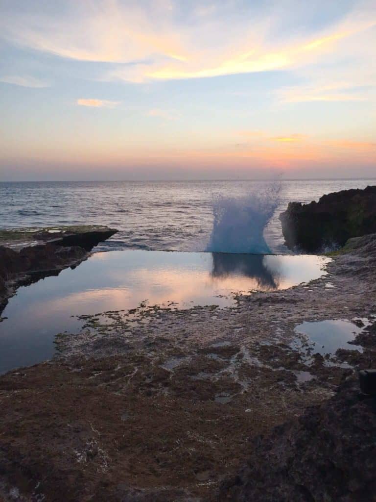 Sunset nusa lembongan