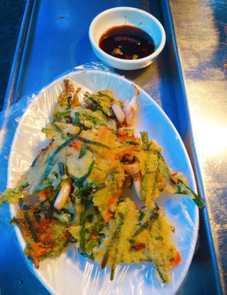 Buchimgae during south korea itinerary