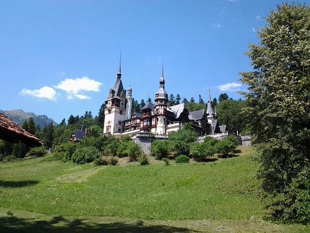 Peles Castle Sinaia Romania road trip