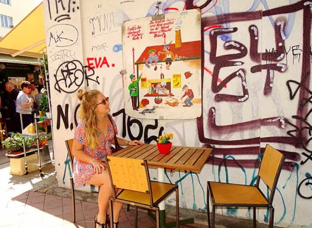 Naschmarkt cafe Vienna