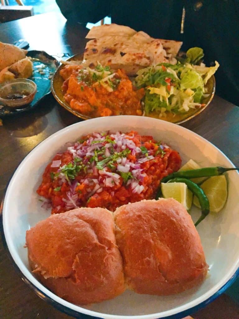 Pav bhaji at LeBar Nuremberg