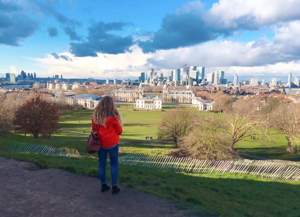 Panoramic view from Greenwich Hill