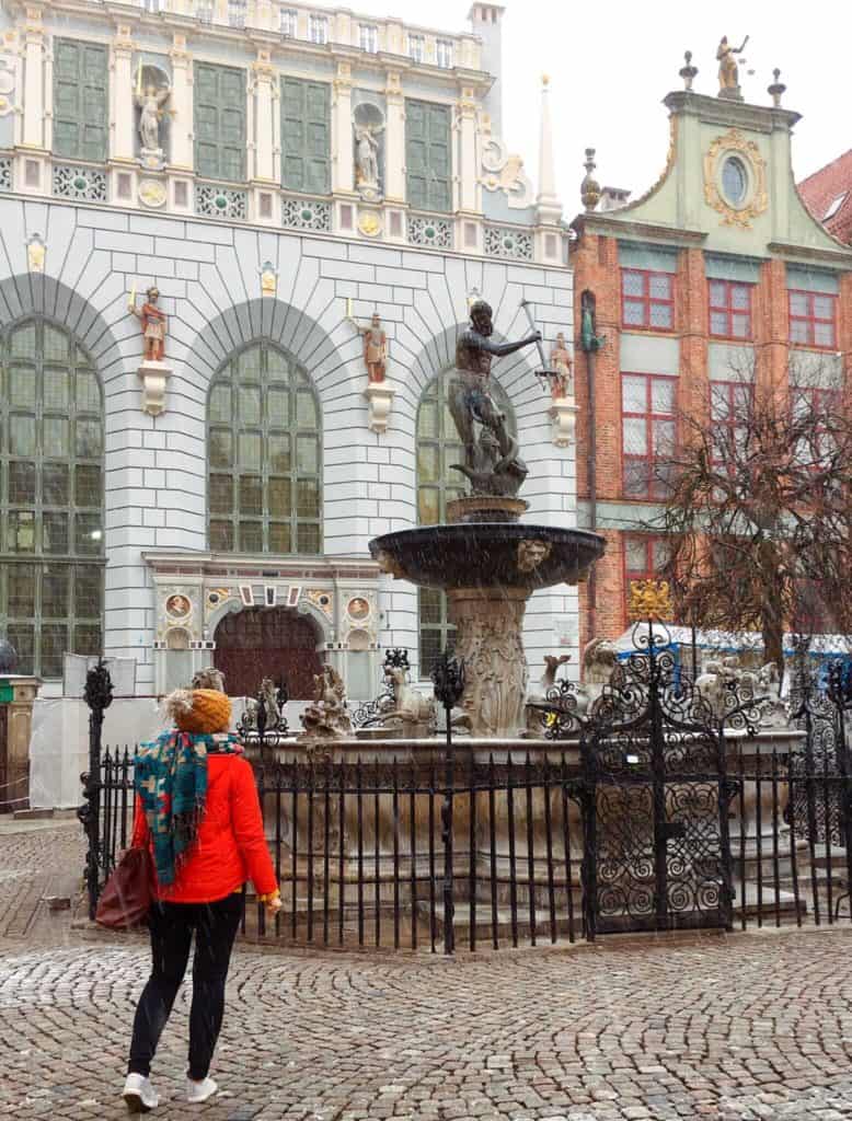 Neptune Fountain Gdansk worth visiting