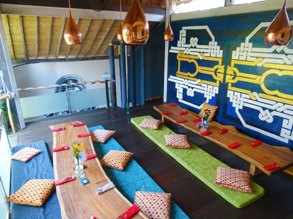 Colourful interior Clear Cafe