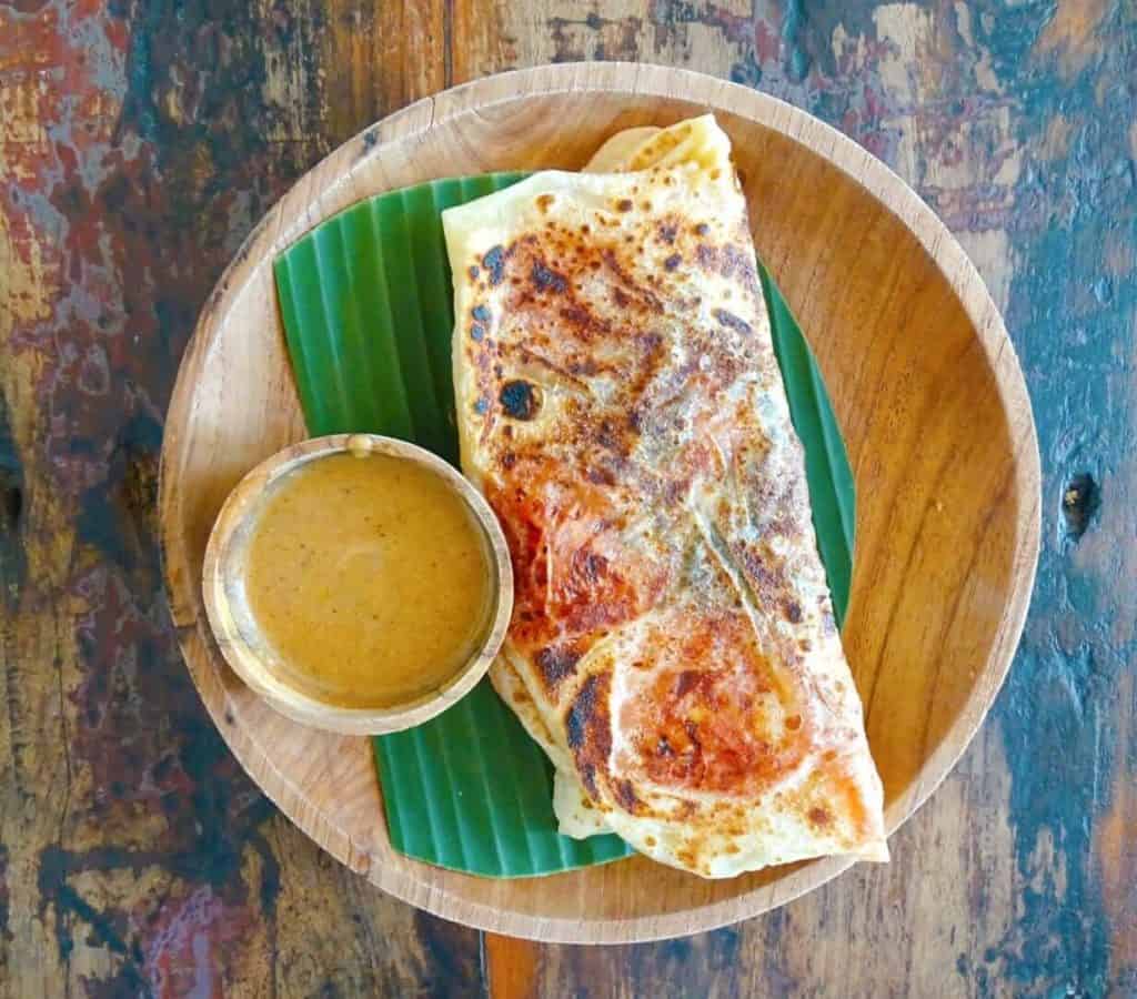 Indian food at Roti Canal Street Kitchen