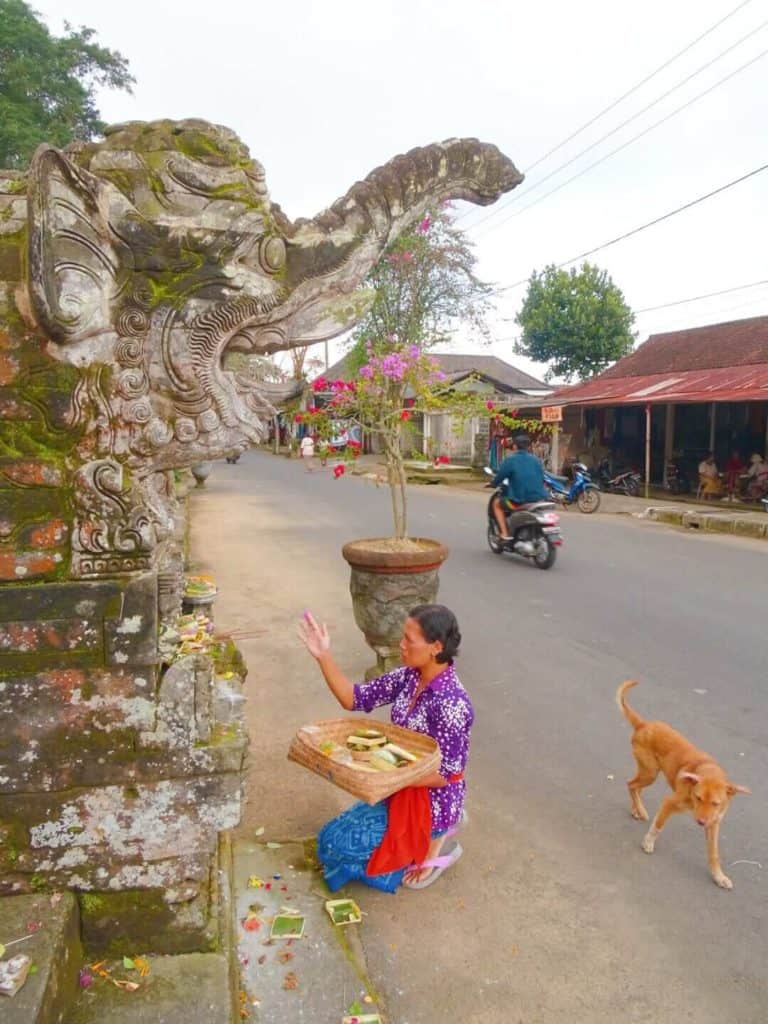 Local street Kehen Temple hidden gem Bali