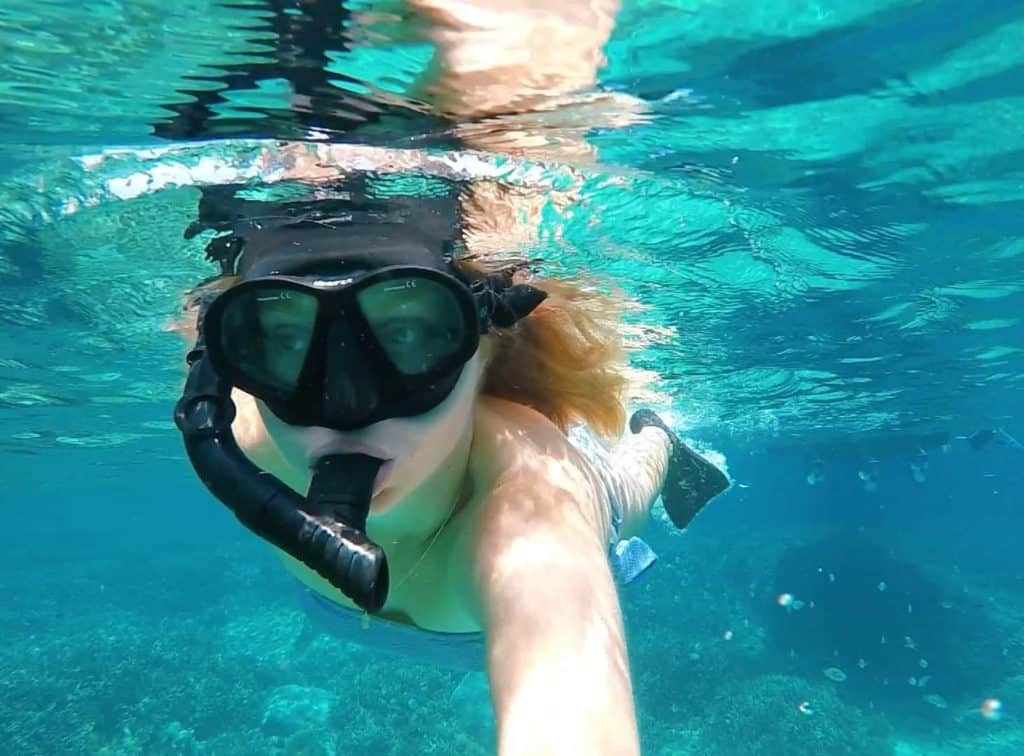 Snorkelling at Mangrove Point things to do Nusa Lembongan