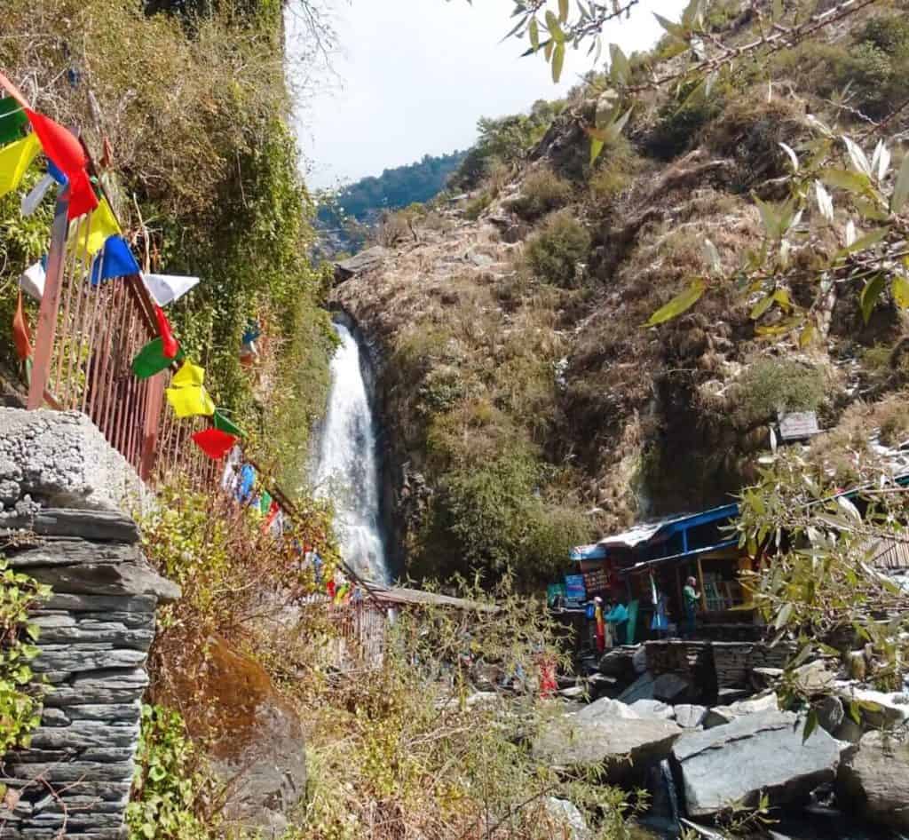 Nature surrounding Bhagsu Fans Mcleod Ganj Dharamshala
