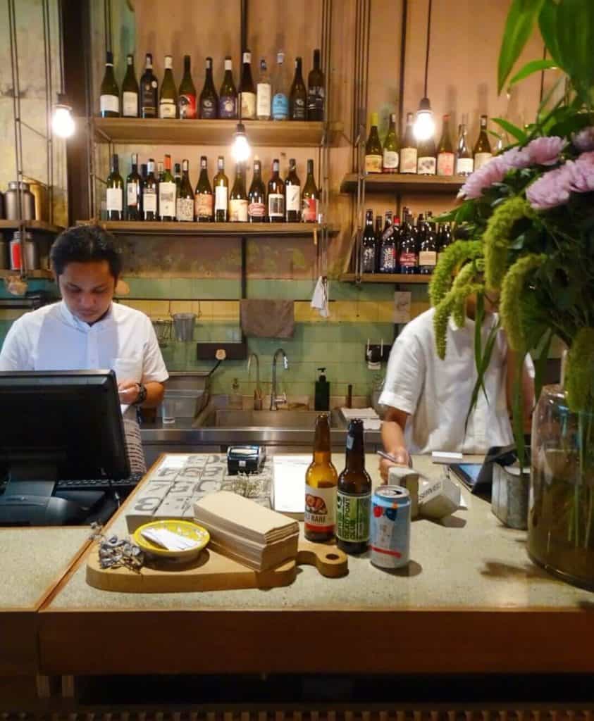 Interior of Chocha Foodstore Kuala Lumpur