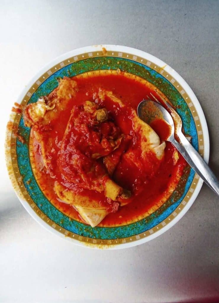 Roti canai food George Town Penang