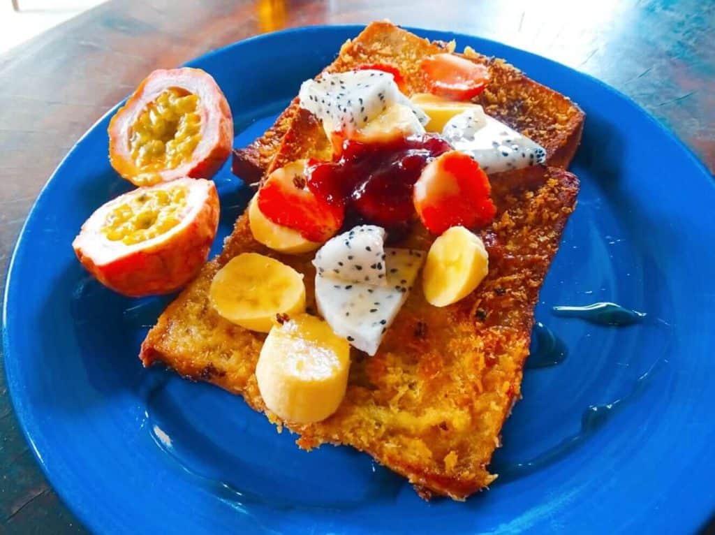 French toast Hoi An coffee shop