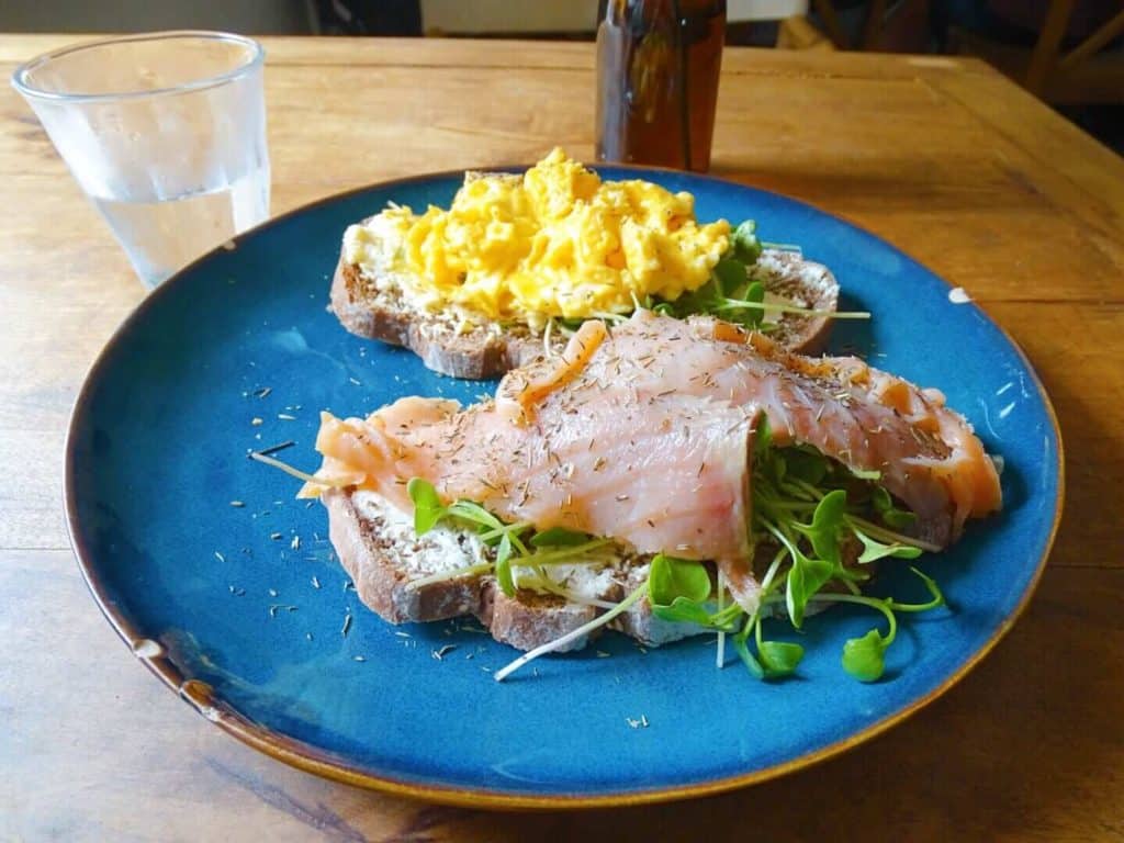 Smoked salmon Rosies Cafe Hoi An 