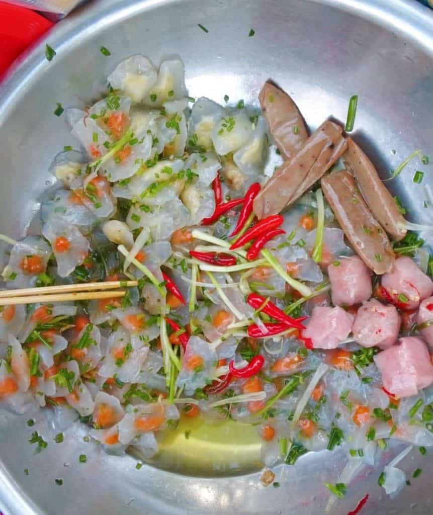 Prawn dumplings Hoi An food