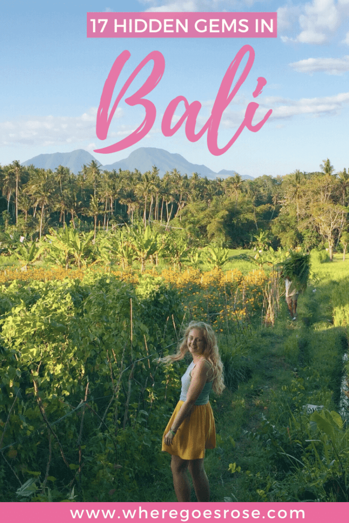 Bali hidden gems