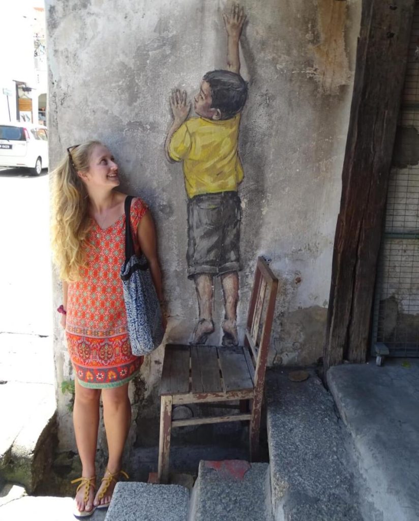 Asia bucket list penang street art