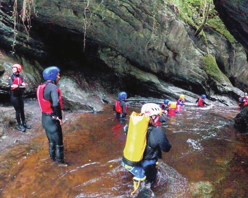 Gorge Walking Brecon Beacons Wales bucket list 