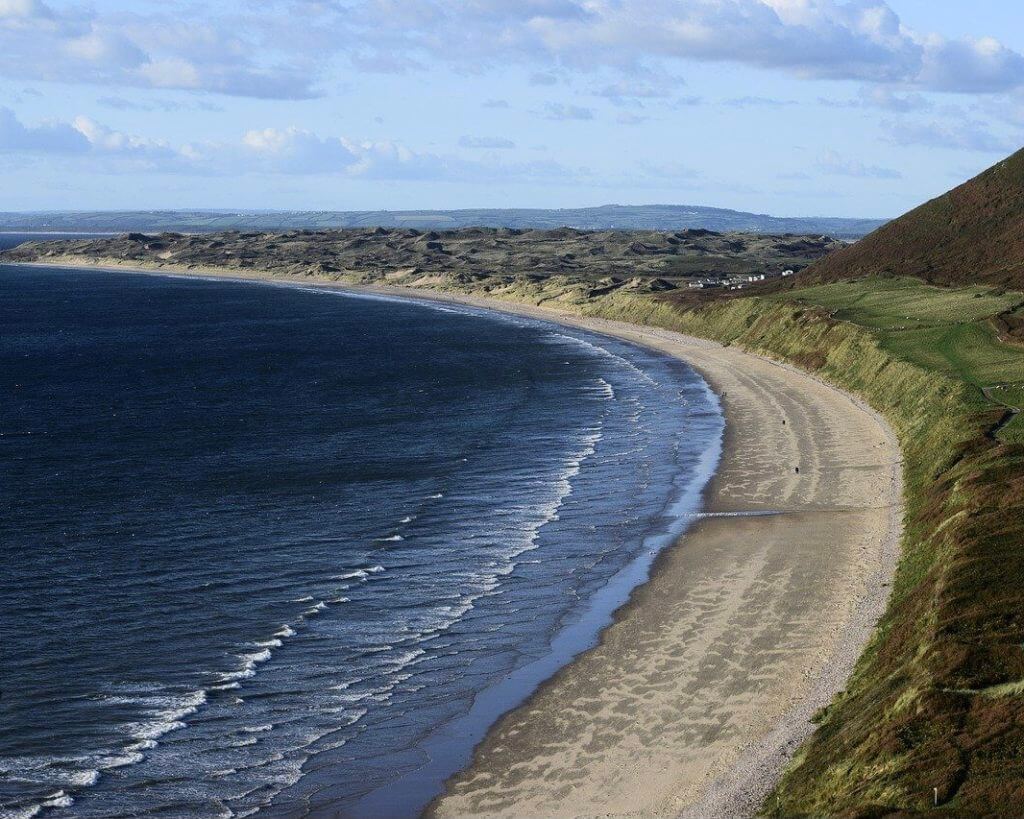 Rhossili bay Wales