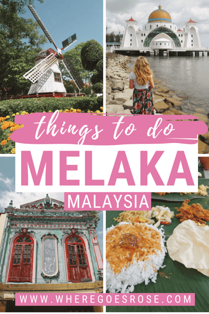 Things to do melaka