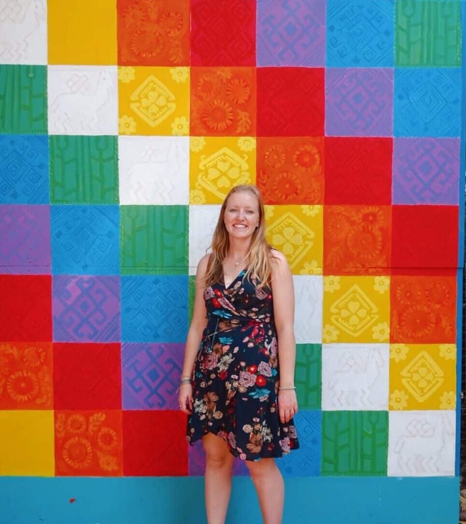 Street art at Huerto Roma Verde