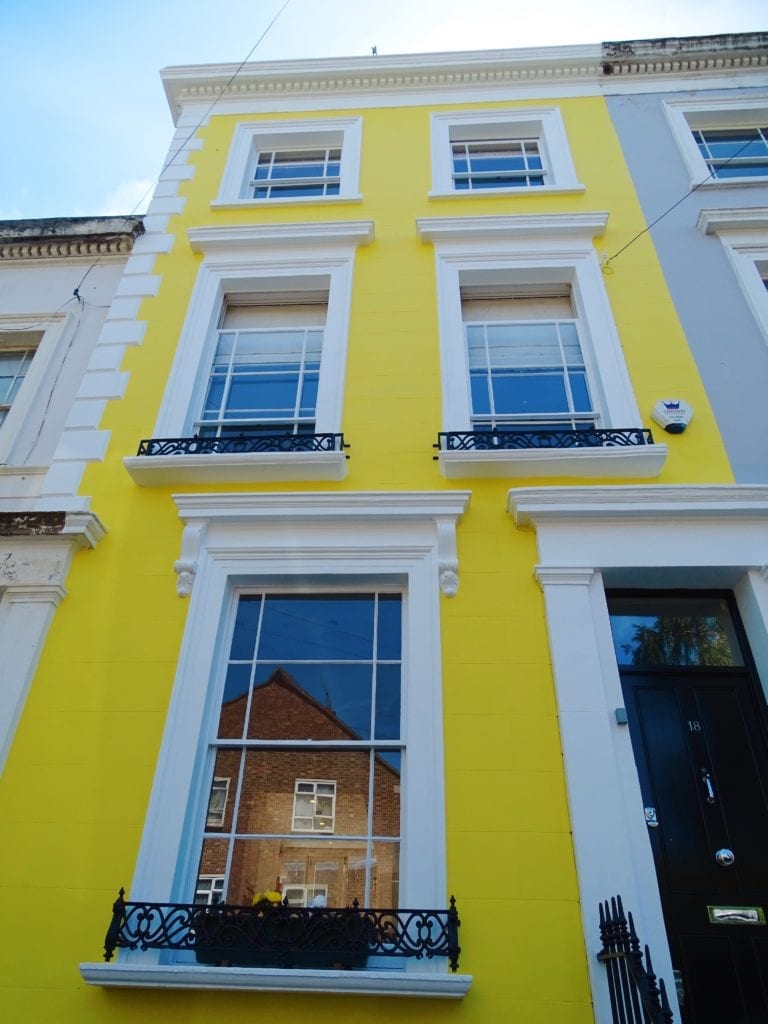 Lancaster road yellow house