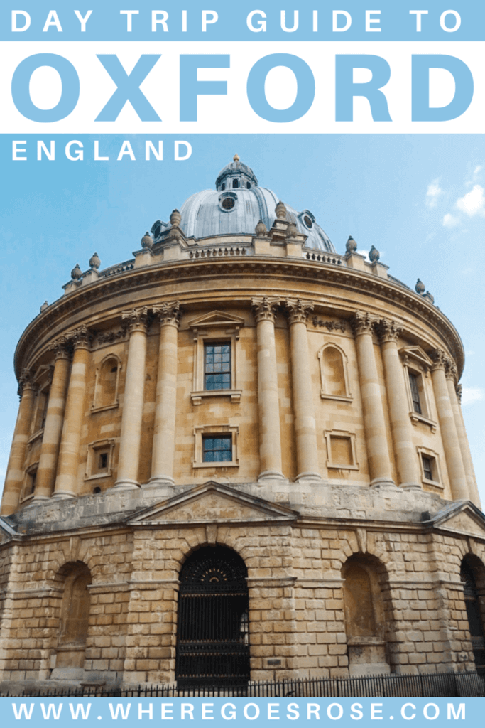 day trip Oxford