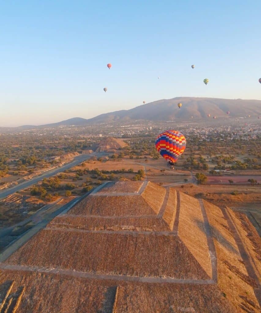 Teotihuacan Pyramids Mexico 