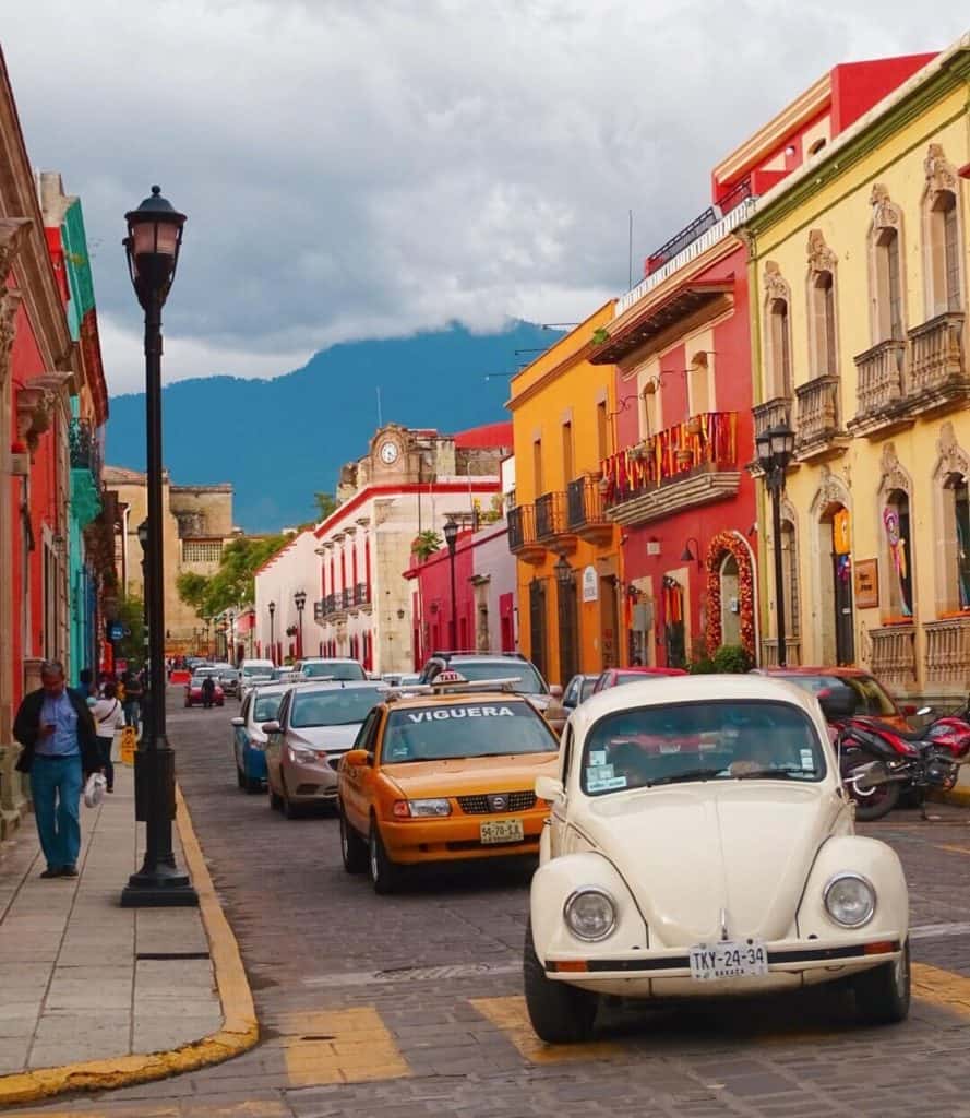 Beetle car Oaxaca Mexico