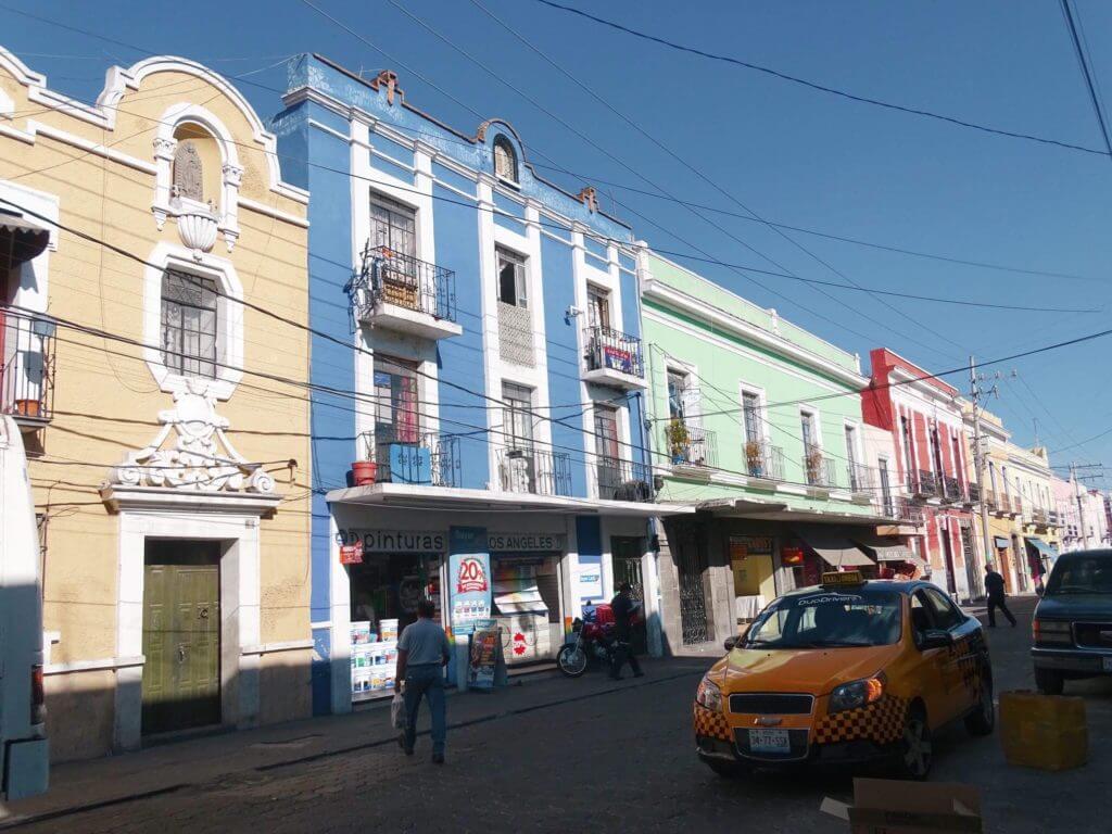 colourful street Things to do Puebla