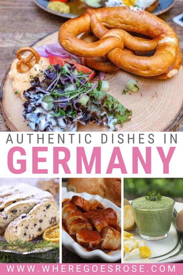 AUTHENTIC GERMAN DISHES