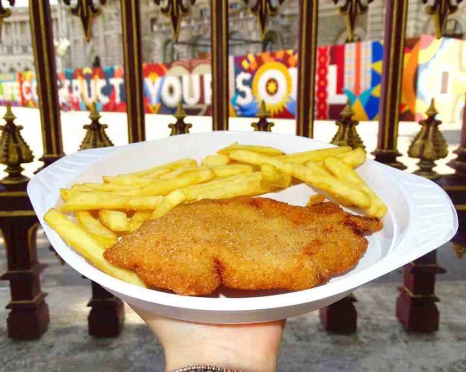 German dish Schnitzel