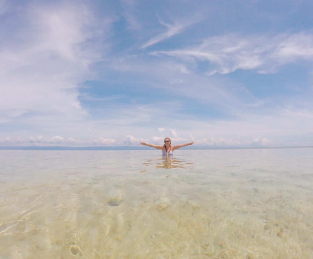 Clear waters virgin island panglao