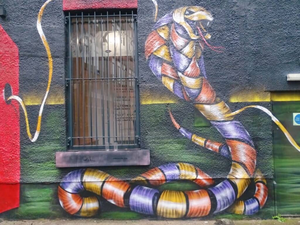 Back Thomas Street graffiti manchester