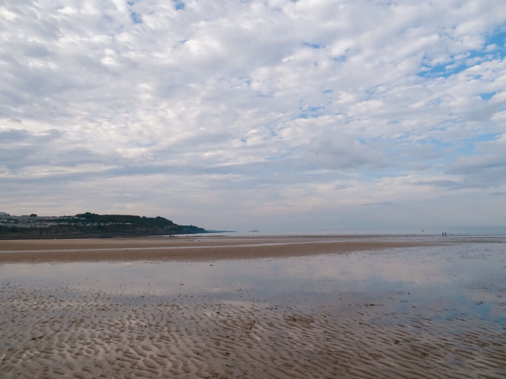 Benllech low tide