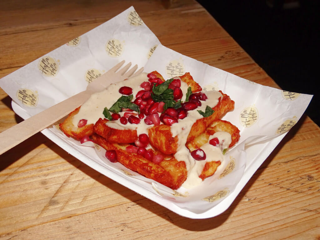 halloumi fries