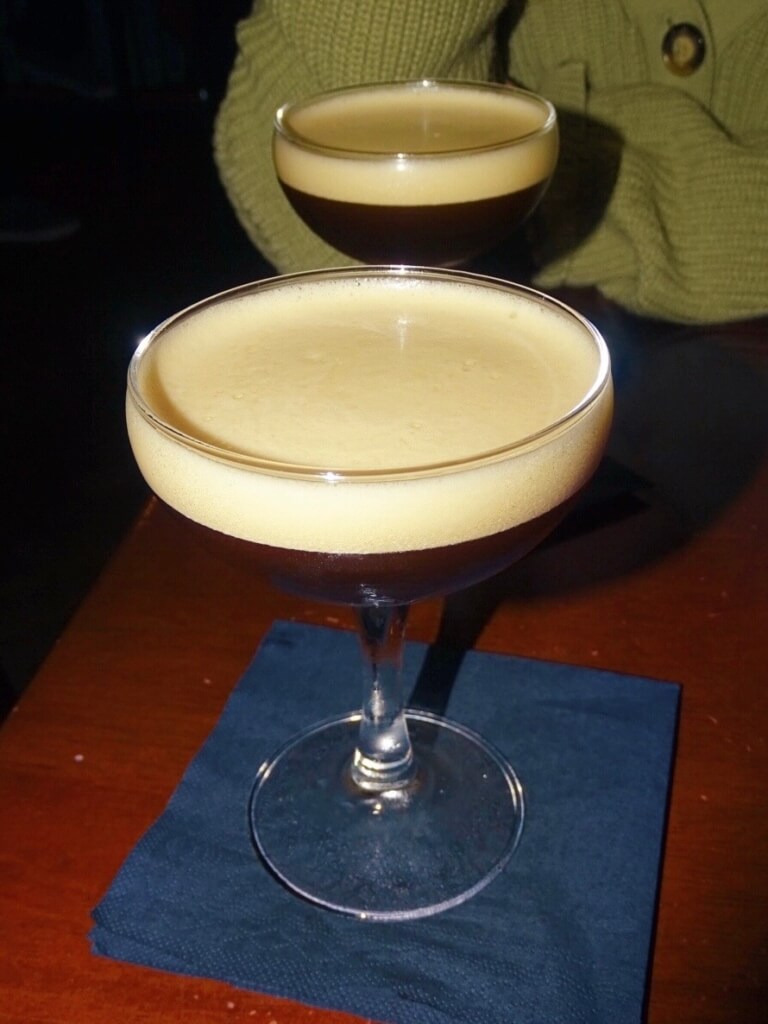 espresso martini cool bars and restaurants manchester