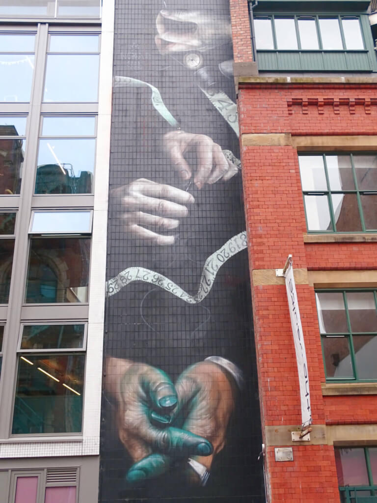 Hands mural port street