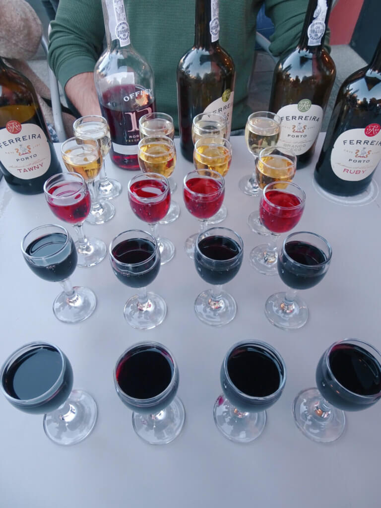 Port wine tasting