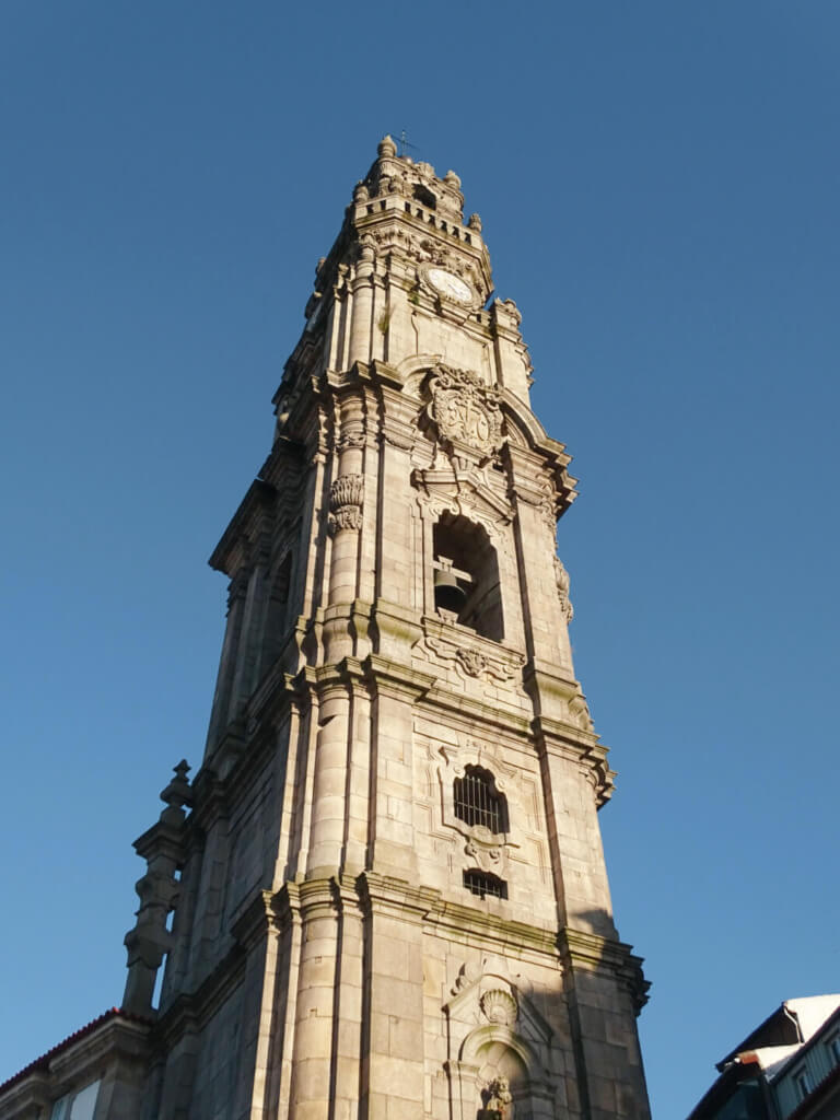 Clérigos tower porto itinerary