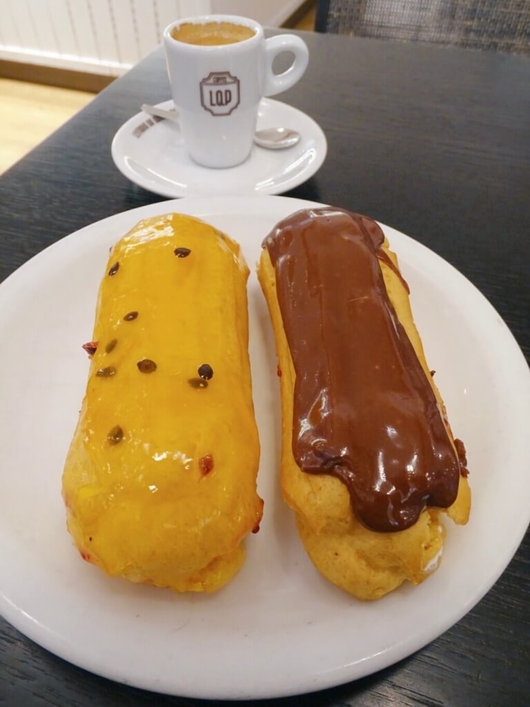 Eclairs at Leitaria da Quinta do Paço