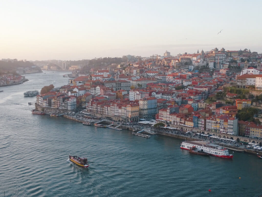 Porto at sunset