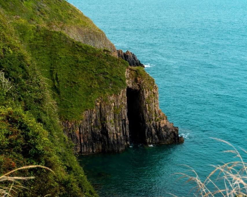 Church Door Cove wales uk hidden places