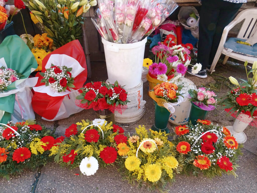 Green market old town split croatia