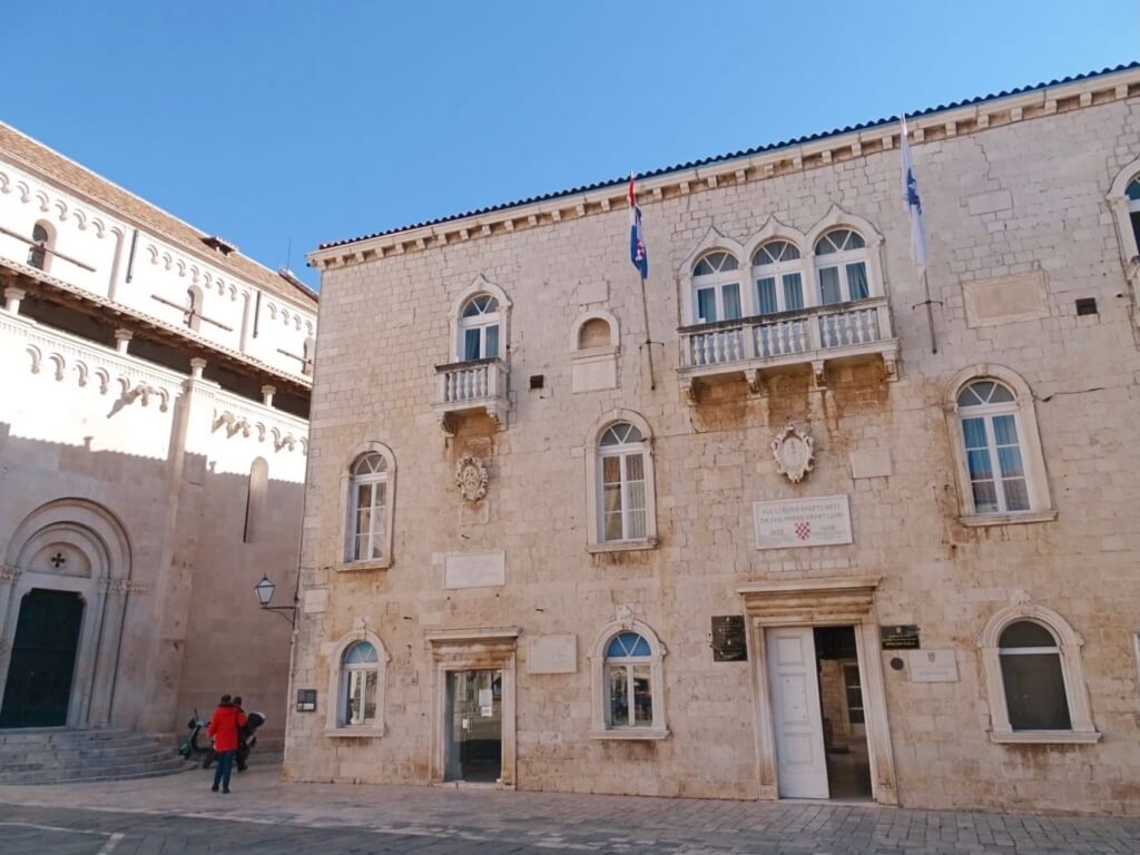 City hall trogir attractions