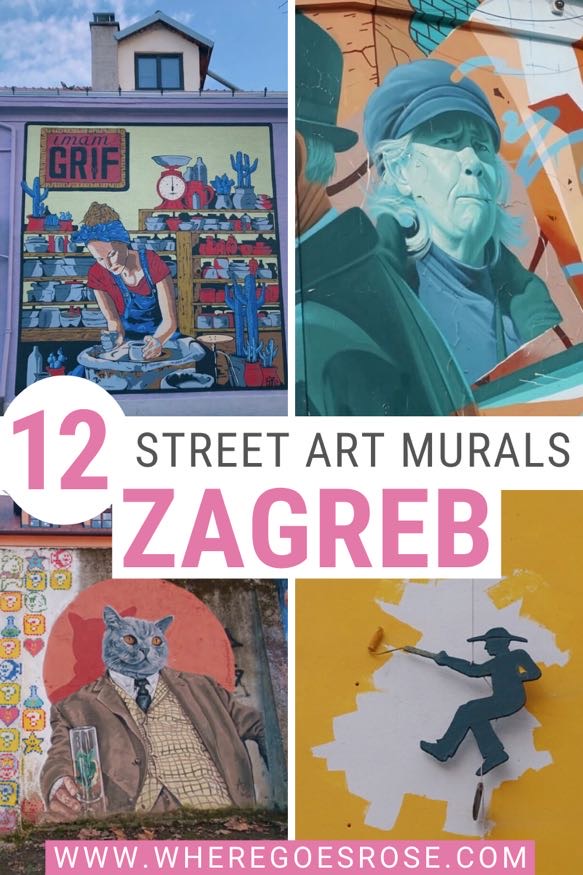 zagreb street art murals