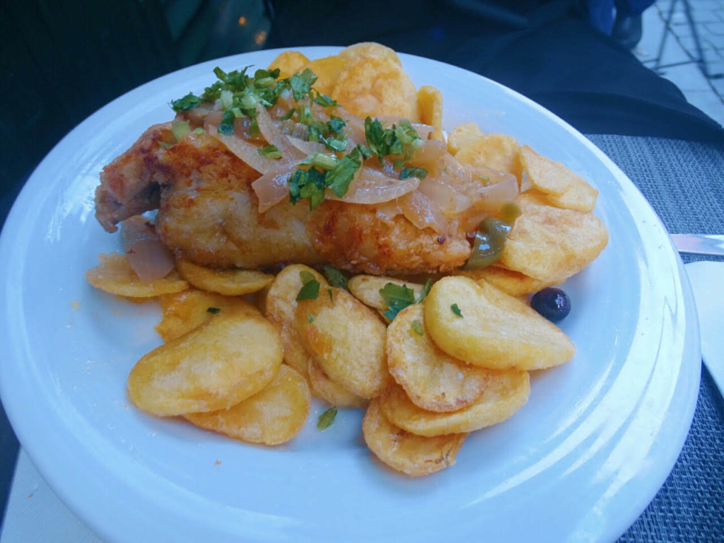Bacalhau a Braga porto food