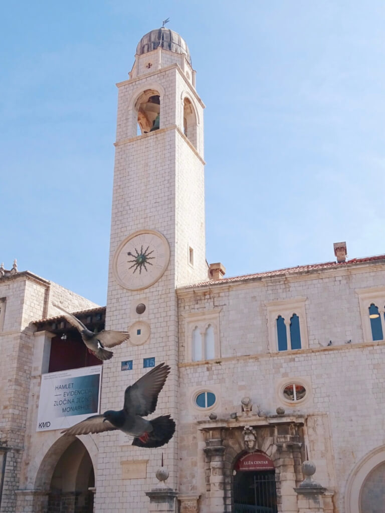 dubrovnik clock tower